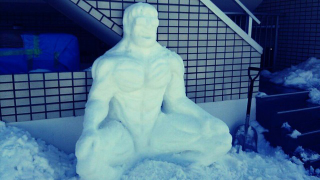 Illustration for article titled Snow Pikachu Evolves into a Macho Hunk